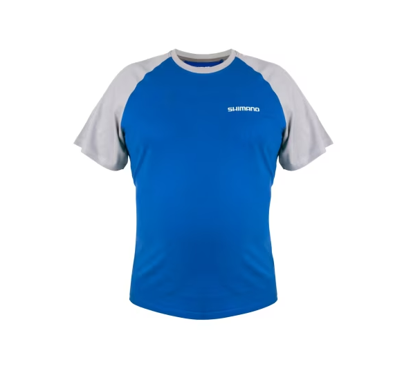T-shirt Shimano Manches courtes Bleu