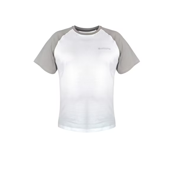T-shirt Shimano Blanc à manches courtes