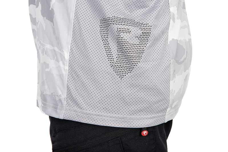 T-shirt technique avec capuche UV Fox Rage Camo clair