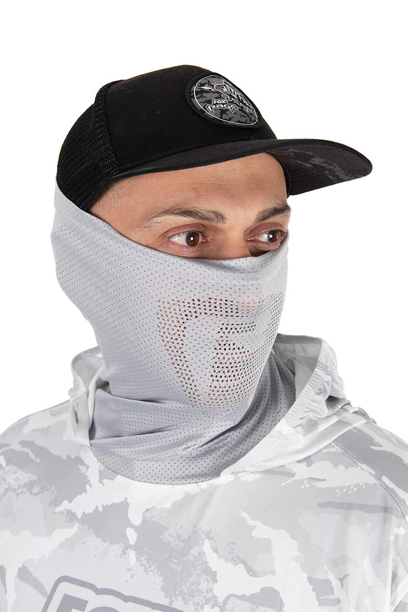 T-shirt technique avec capuche UV Fox Rage Camo clair