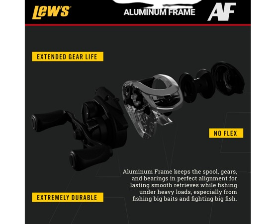 Moulinet Lews SuperDuty LFS LH