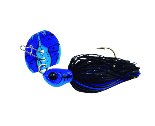 Chatterbait AGR Goliath 14g Noir Bleu Craw