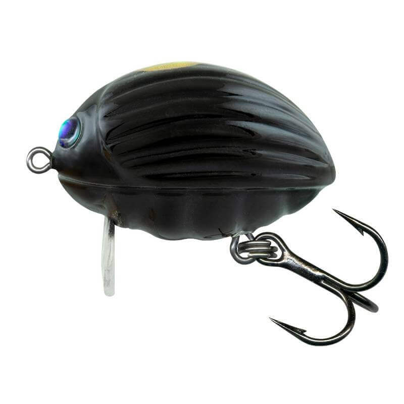 Crankbait Insecto Salmo BG2 20 mm Black Bug