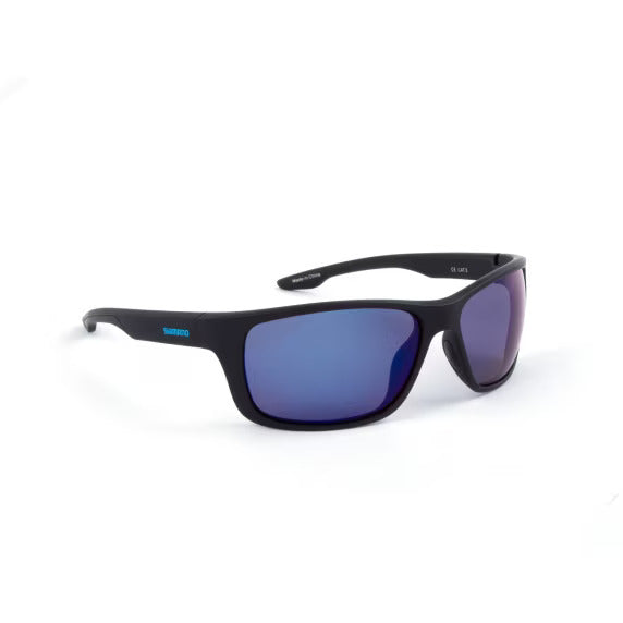 Lunettes Polarisantes Shimano Antares noir et bleu mat