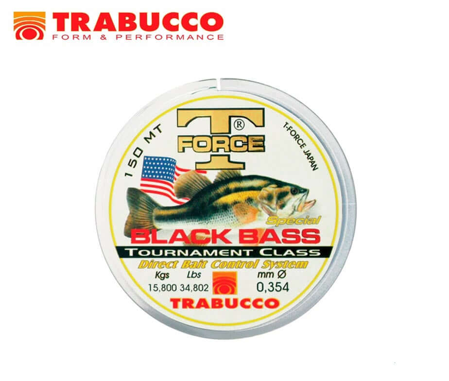 Ligne Trabucco T-Force Black Bass 150 m