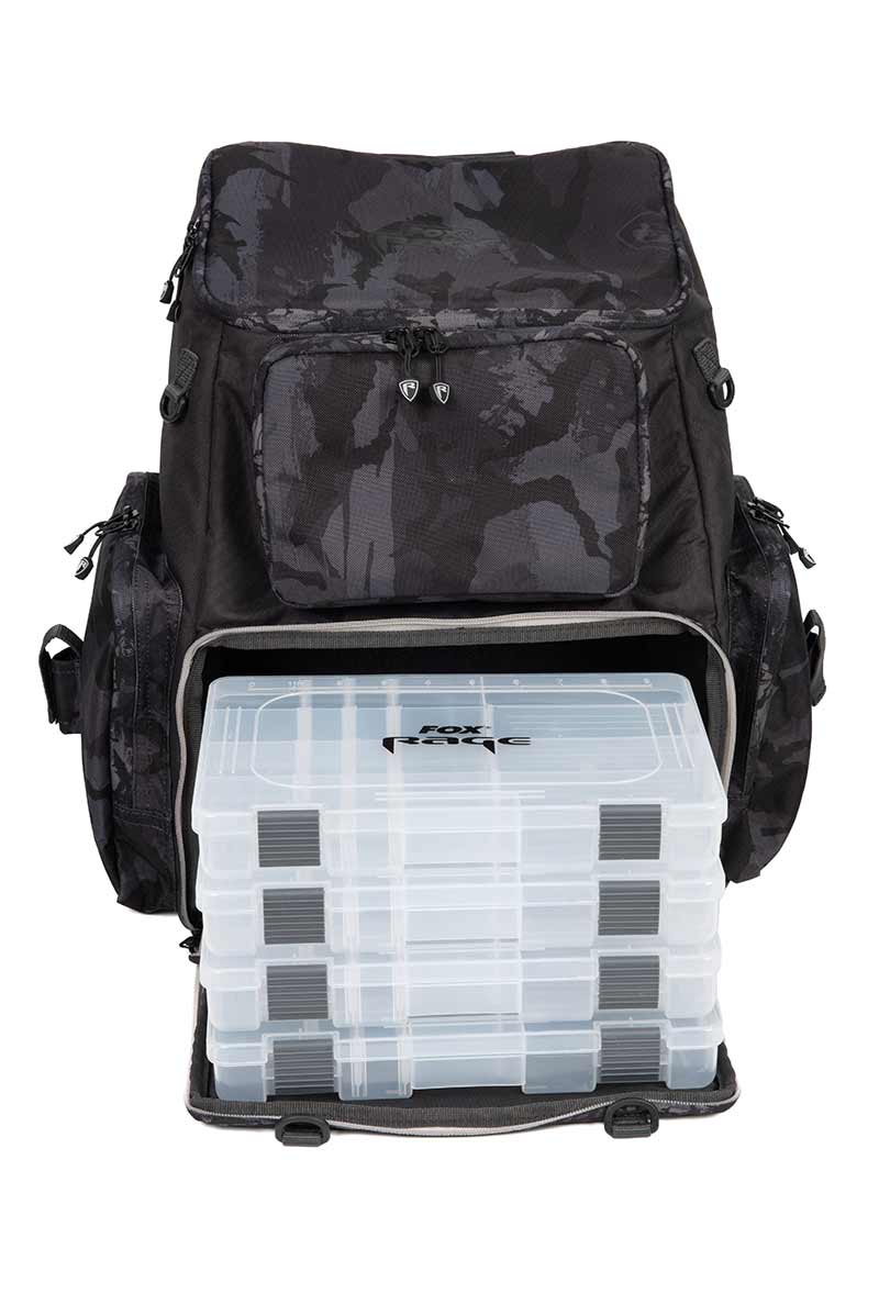 Sac à dos avec boîtes Fox Rage} Voyager