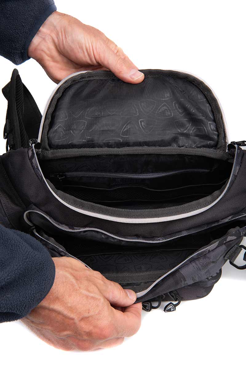 Sac banane avec boîte Fox Rage Camouflage Voyager