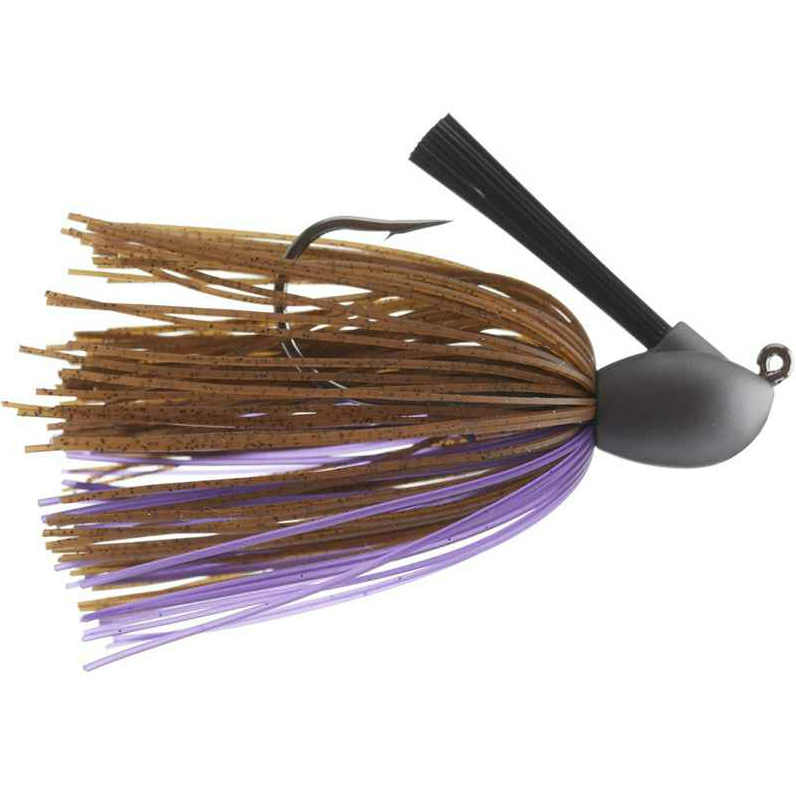 Caoutchouc Jig Keitech Modèle 1 - 14g Marron Pourpre