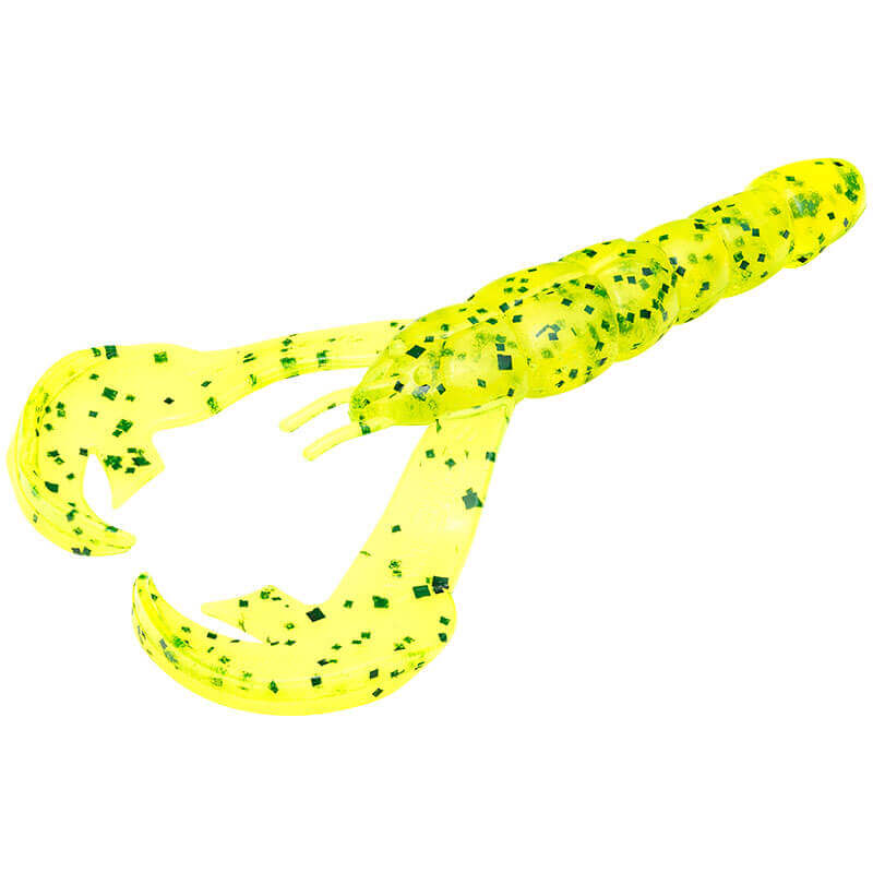 Vinilo Strike King Craw 100 mm Chartreuse Pepper