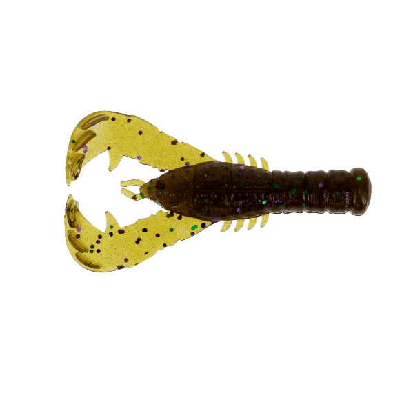 Leurre souple Yamamoto Yama Craw 3" - 76 mm Large Green Purple