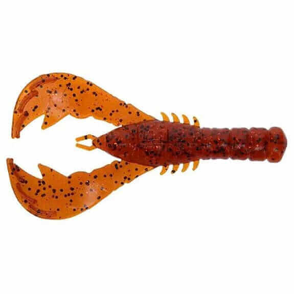 Leurre souple Yamamoto Yama Craw 4" - 100 mm Fire Craw