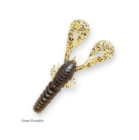 Vinilo Z-Man Turbo Craw 101 mm Green Pumpkin