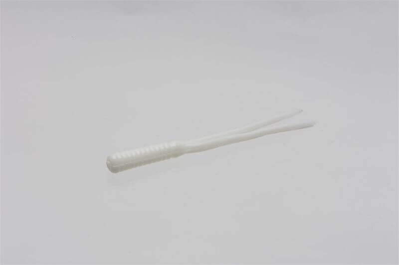 Vinilo Zoom Split Tail Trailer 90 mm White-opt