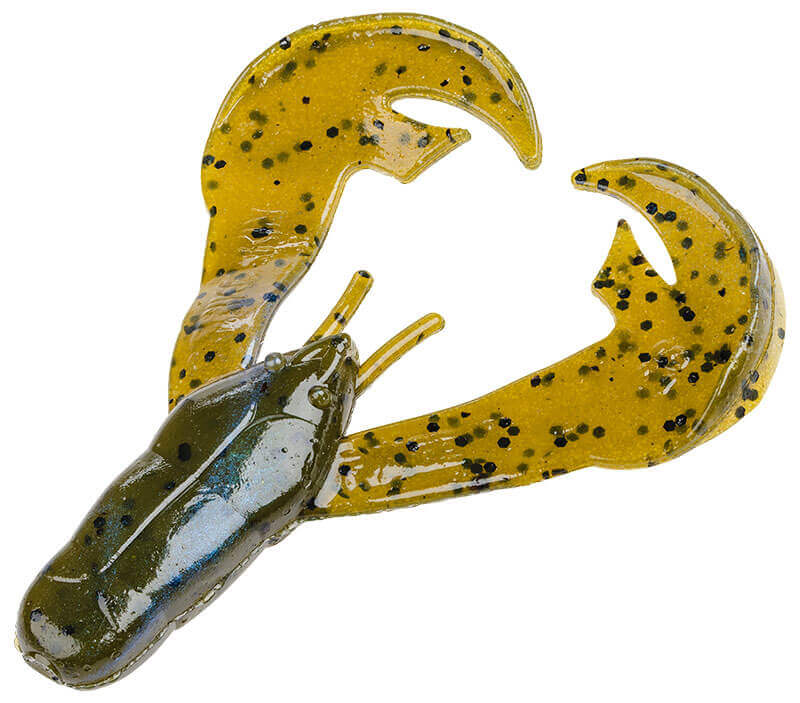 Leurre souple Strike King Chunk 75 mm Blue Craw