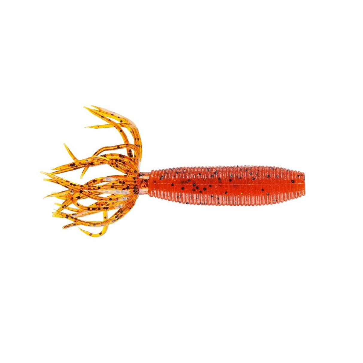 Leurre souple Yamamoto Fat Ika 4" 100 mm Fire Craw