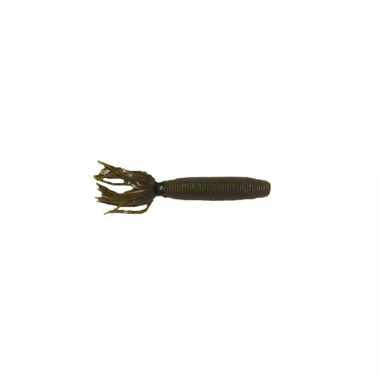 Leurre souple Yamamoto Fat Ika 4'' 100 mm Grand vert violet