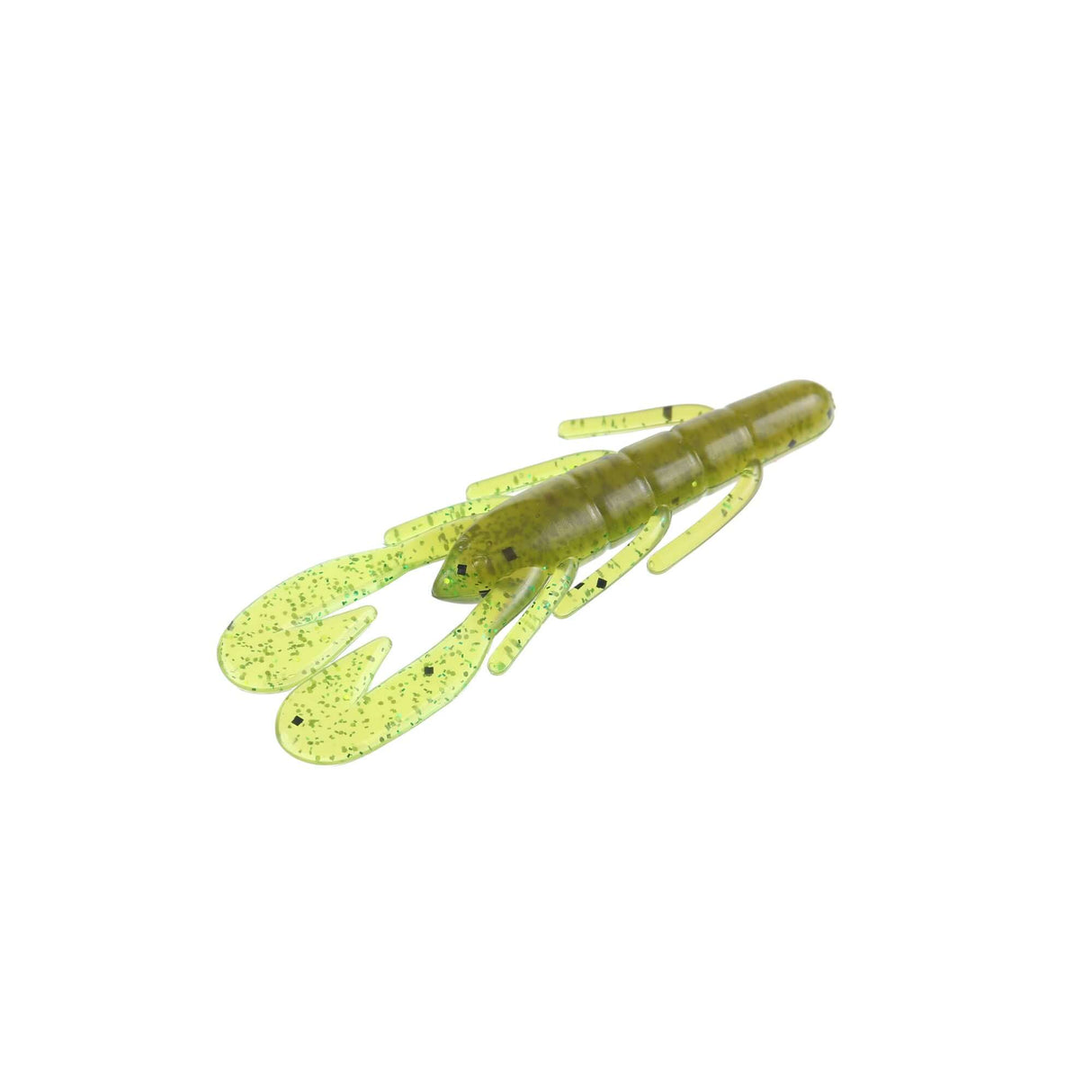 Leurre souple Zoom Micro Ultravibe Speed Craw 66 mm Vert Citrouille Ventre Graphique