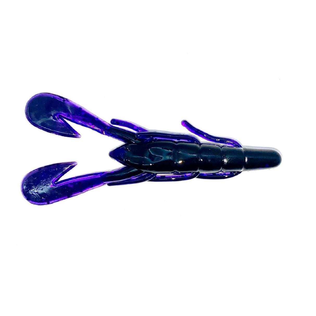 Leurre souple Zoom Ultra Vibe Speed Craw 90 mm Lumière noire