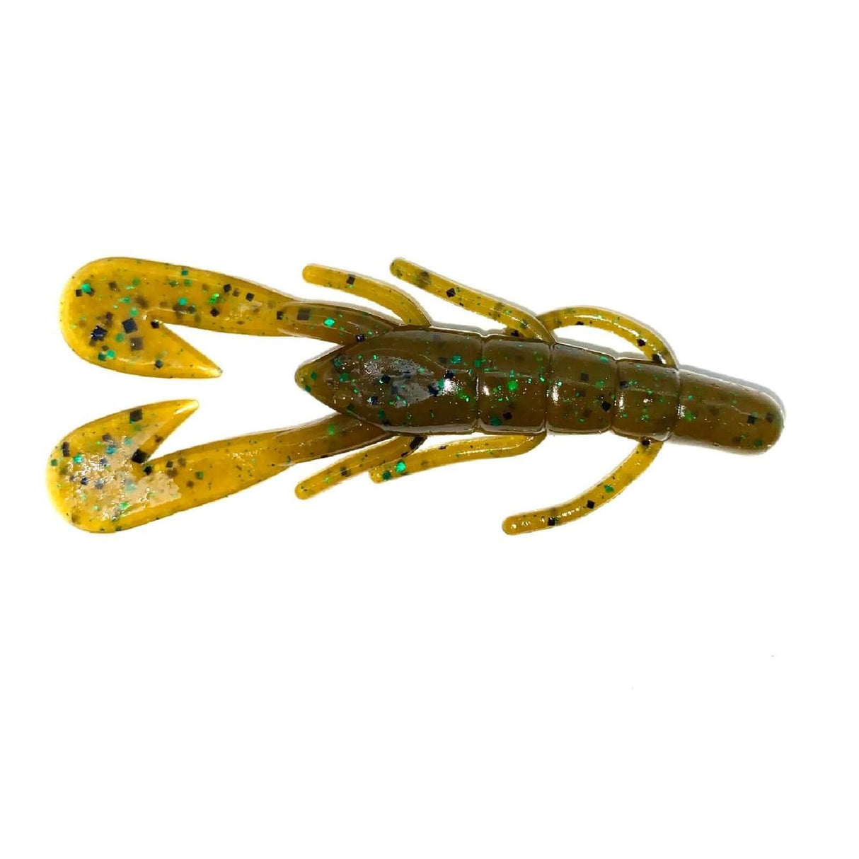 Leurre souple Zoom Ultra Vibe Speed Craw 90 mm Vert Citrouille