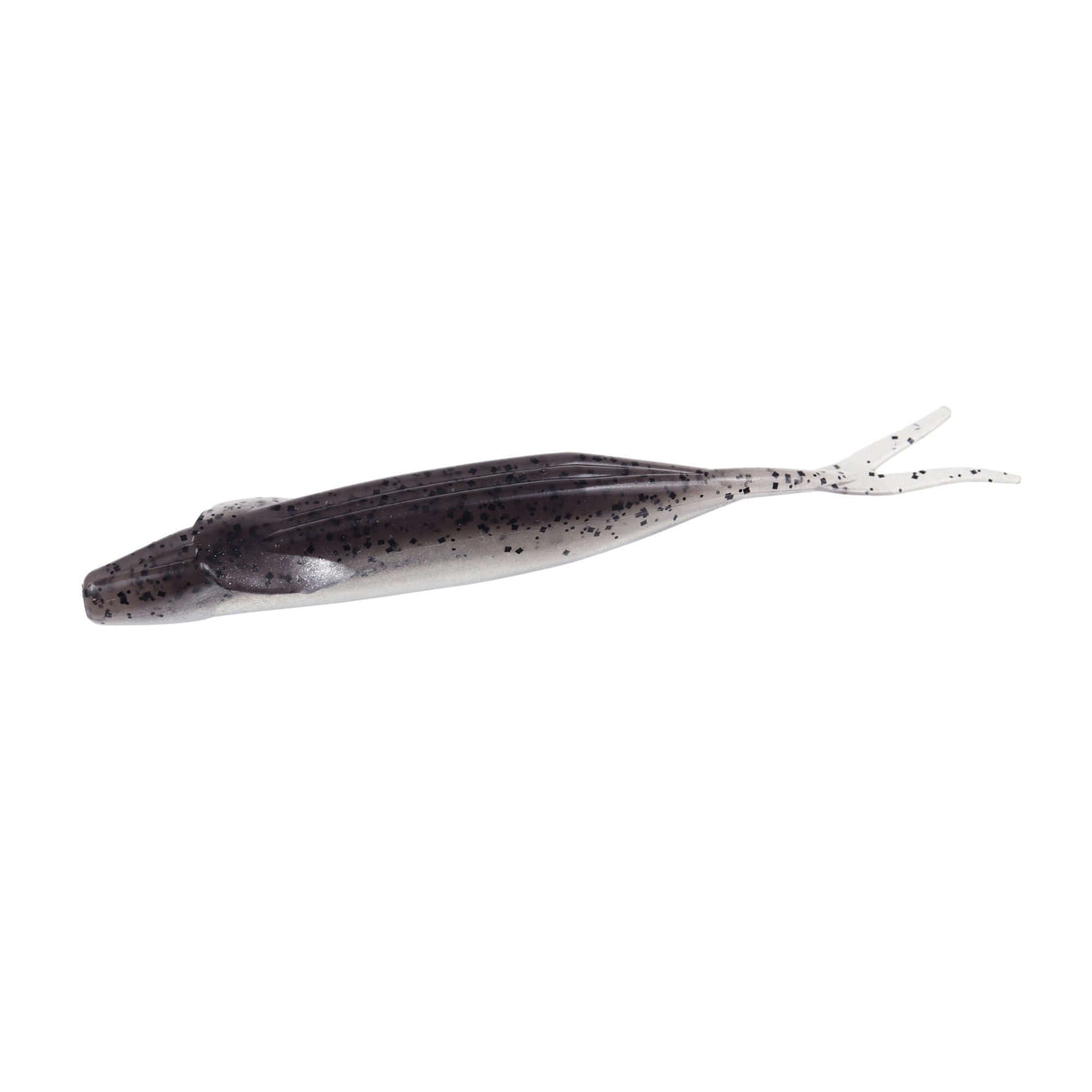 Leurre souple Zoom Winged Fluke 127 mm Fumée Poivre Clair