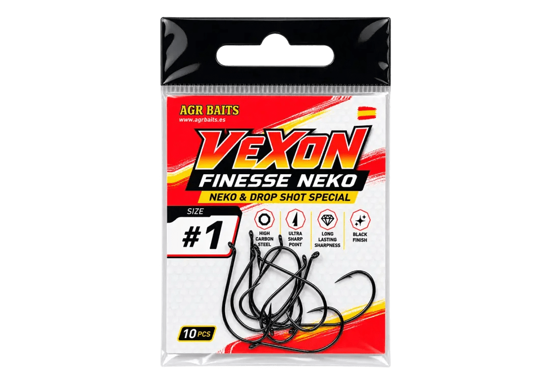 Anzuelos AGR Vexon Finesse Neko - Tienda Bass