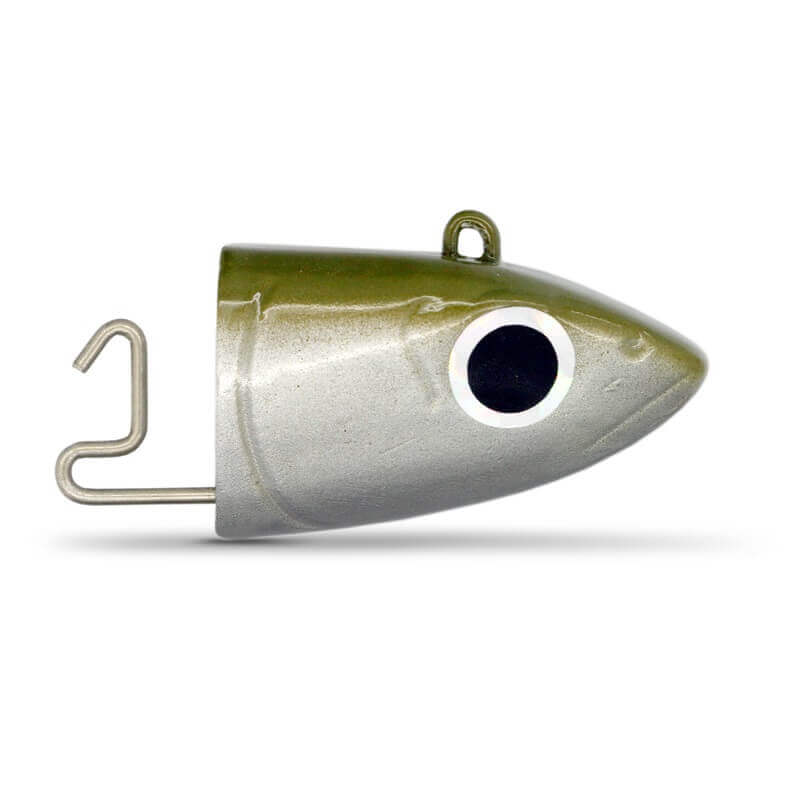 Cabeza plomada Black Minnow Nº1 70 Off Shore - 6 g Khaki - Tienda Bass