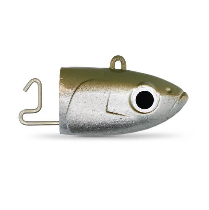 Cabeza plomada Black Minnow Nº3 120 Deep - 37 g Khaki - Tienda Bass