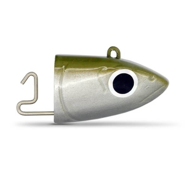 Cabeza plomada Black Minnow Nº4 140 Off Shore - 40 g Khaki - Tienda Bass