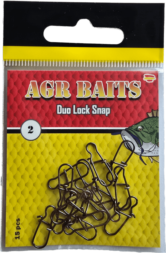 Grapas AGR Duo Lock Snap Black Nickel - Tienda Bass