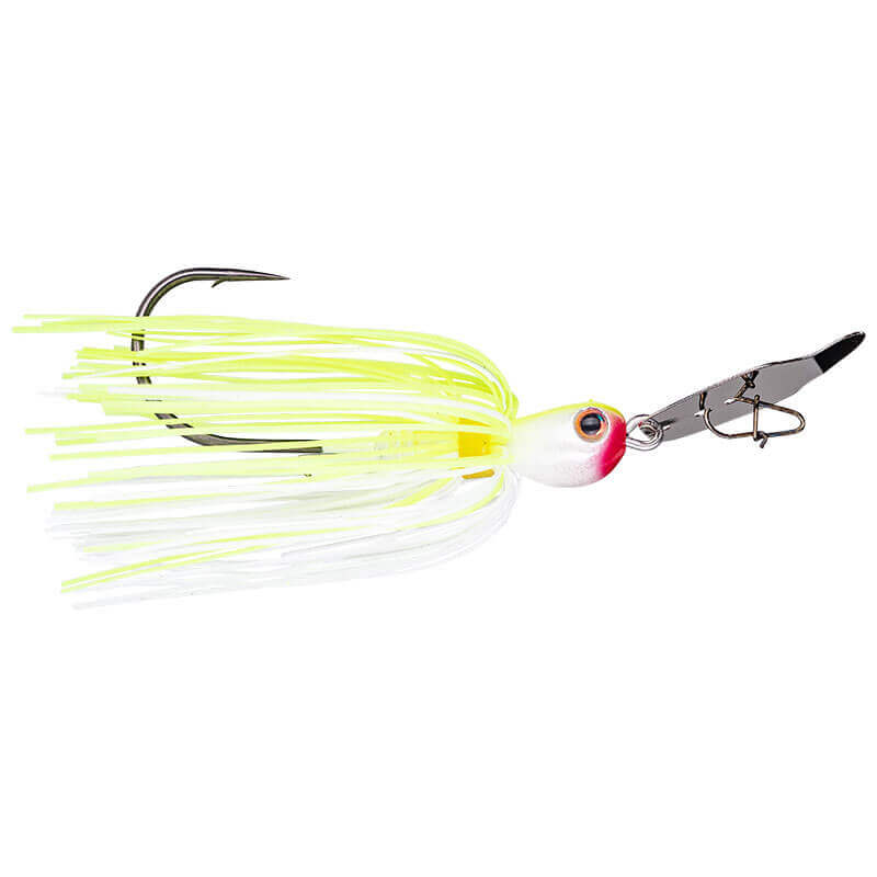 Swim Jig Strike King Thunder Cricket VIB 14 g Chartreuse White - Tienda Bass