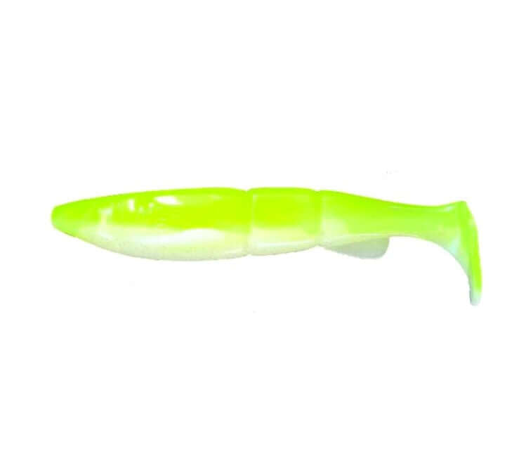 Swimbait Vinilo Alpha Hacker 5 White Chart - Tienda Bass
