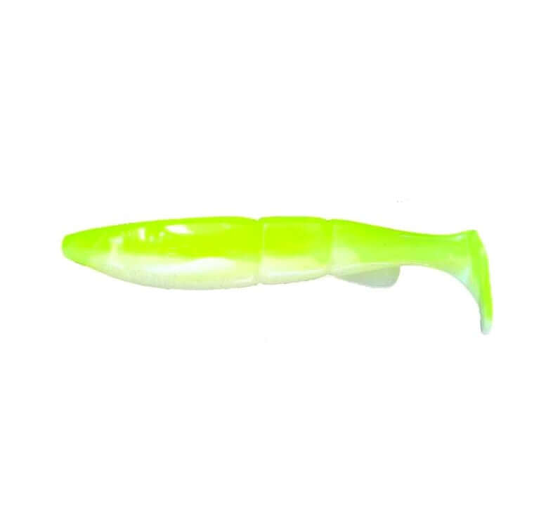 Swimbait Vinilo Alpha Hacker 7 White Chart - Tienda Bass