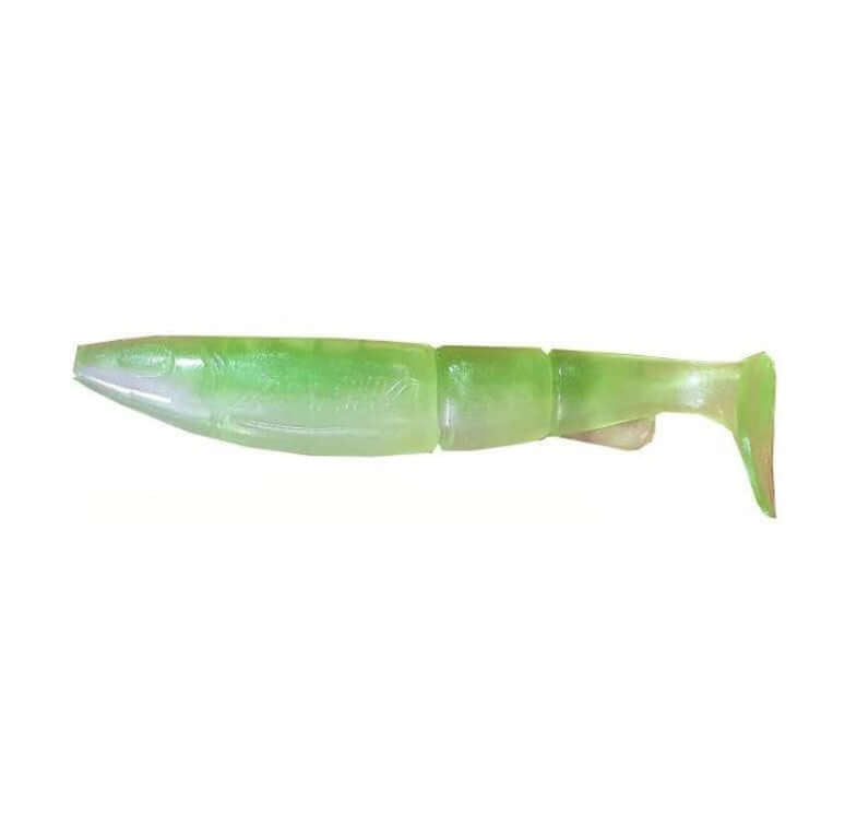 Swimbait Vinilo Alpha Hacker 8 Green Purple - Tienda Bass