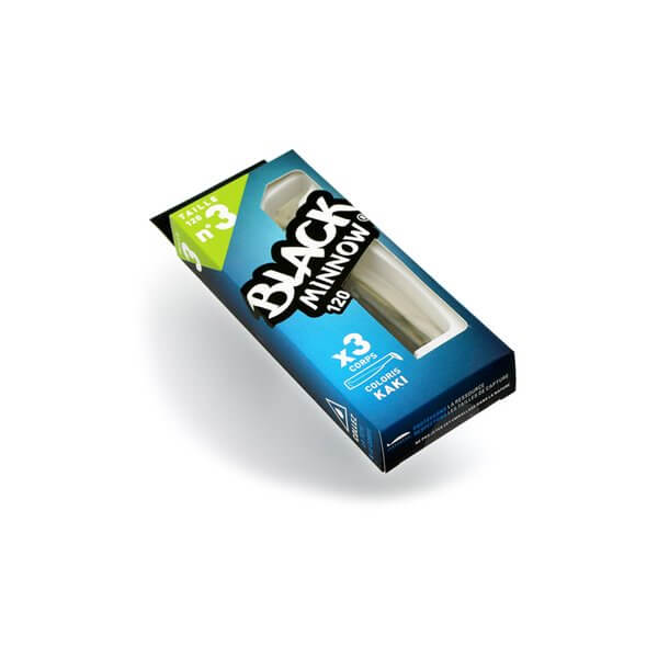 Vinilo Black Minnow 3 Cuerpos Nº3 120 Khaki - Tienda Bass