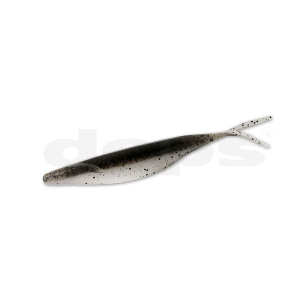 Vinilo Deps Sakamata Shad 6" - 152 mm Clear Smoke Pepper - Tienda Bass