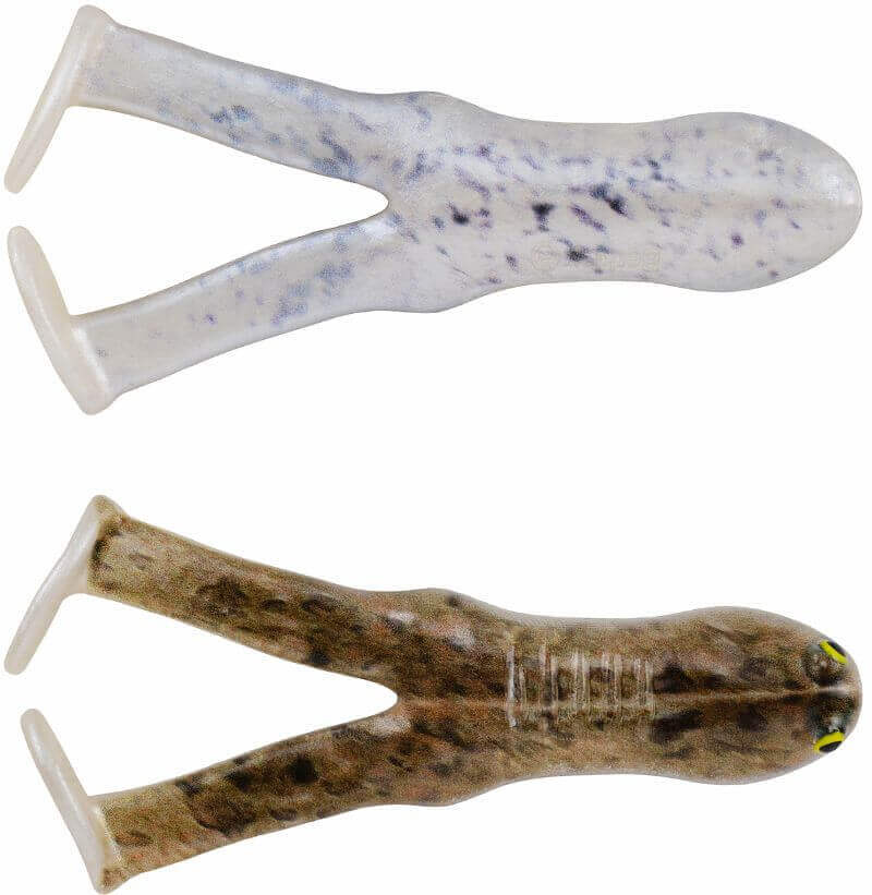 Vinilo Rana Strike King 100 mm Green Pumpkin Pearl - Tienda Bass