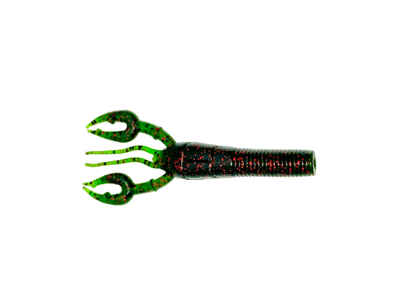 Vinilo Yamamoto Fat Baby Craw Floater 3´75" 95 mm Watermelon Red Flake - Tienda Bass