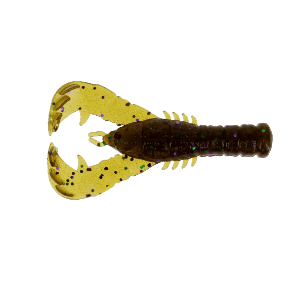 Vinilo Yamamoto Yama Craw 3” – 76 mm Large Green Purple - Tienda Bass