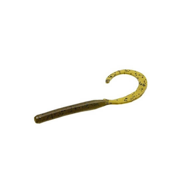 Vinilo Zoom Curly Tail 100 mm Green Pumpkin - Tienda Bass