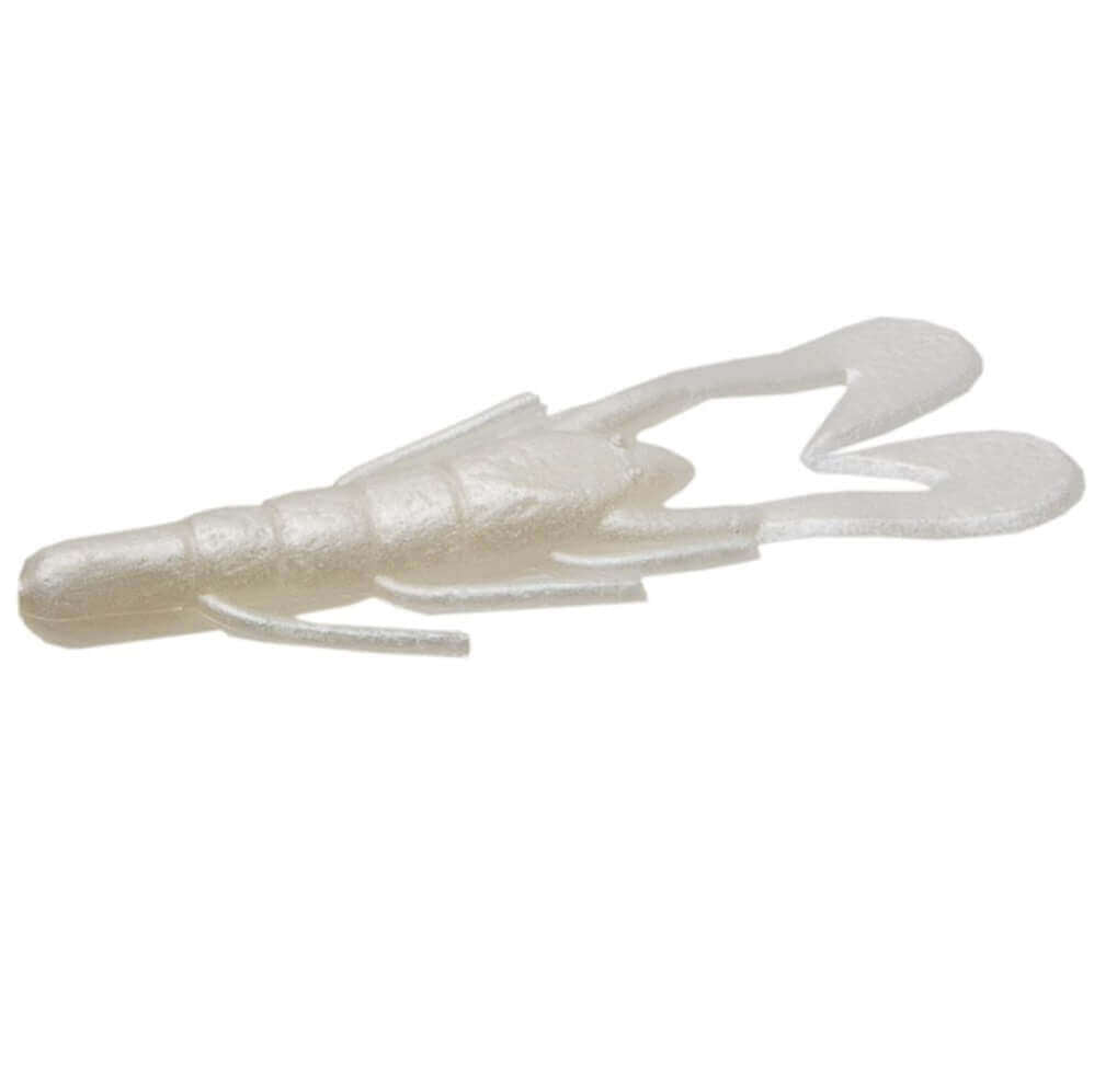 Vinilo Zoom Ultra Vibe Speed Craw 90 mm White Pearl - Tienda Bass