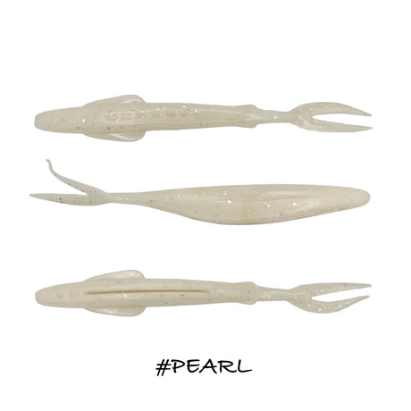 Vinilo Iberican Lures Arrow Fish 152 mm Pearl