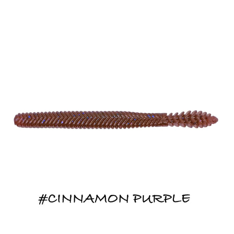 Vinilo Iberican Lures Worm 127 mm Cinnamon Purple