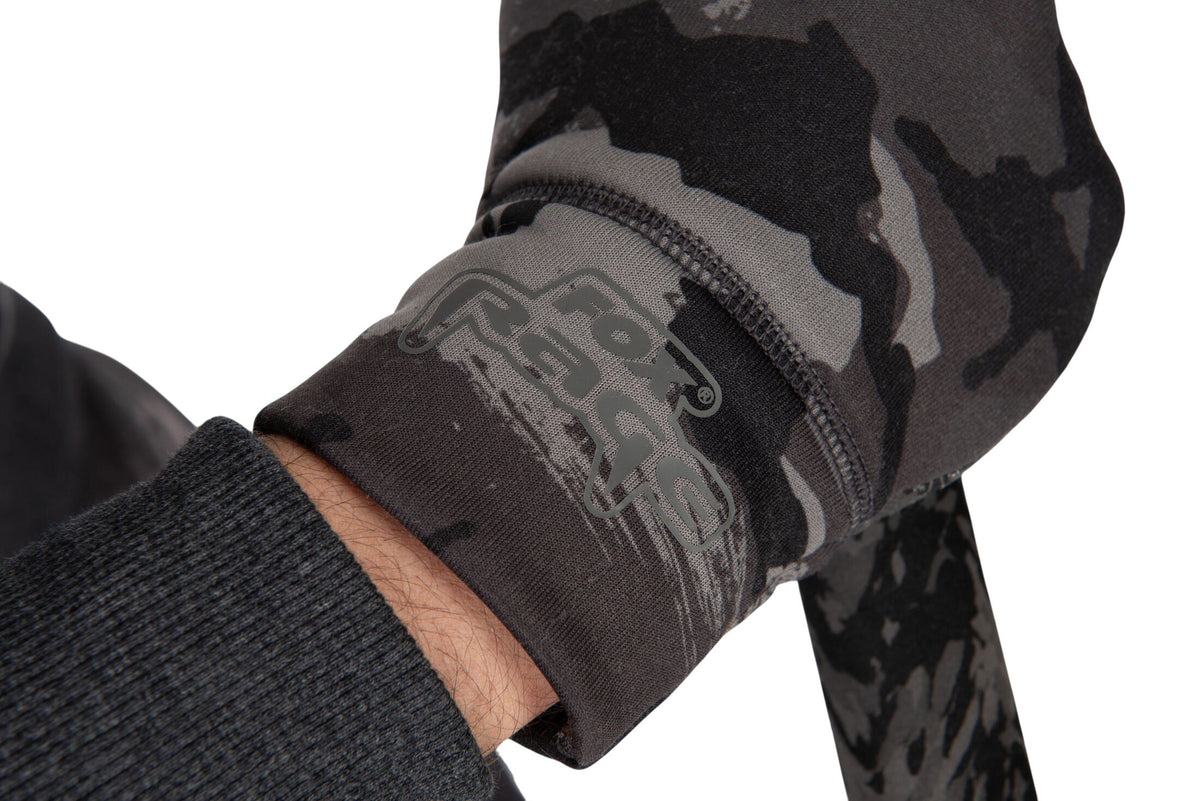 Guantes de camuflaje - talla mediana.