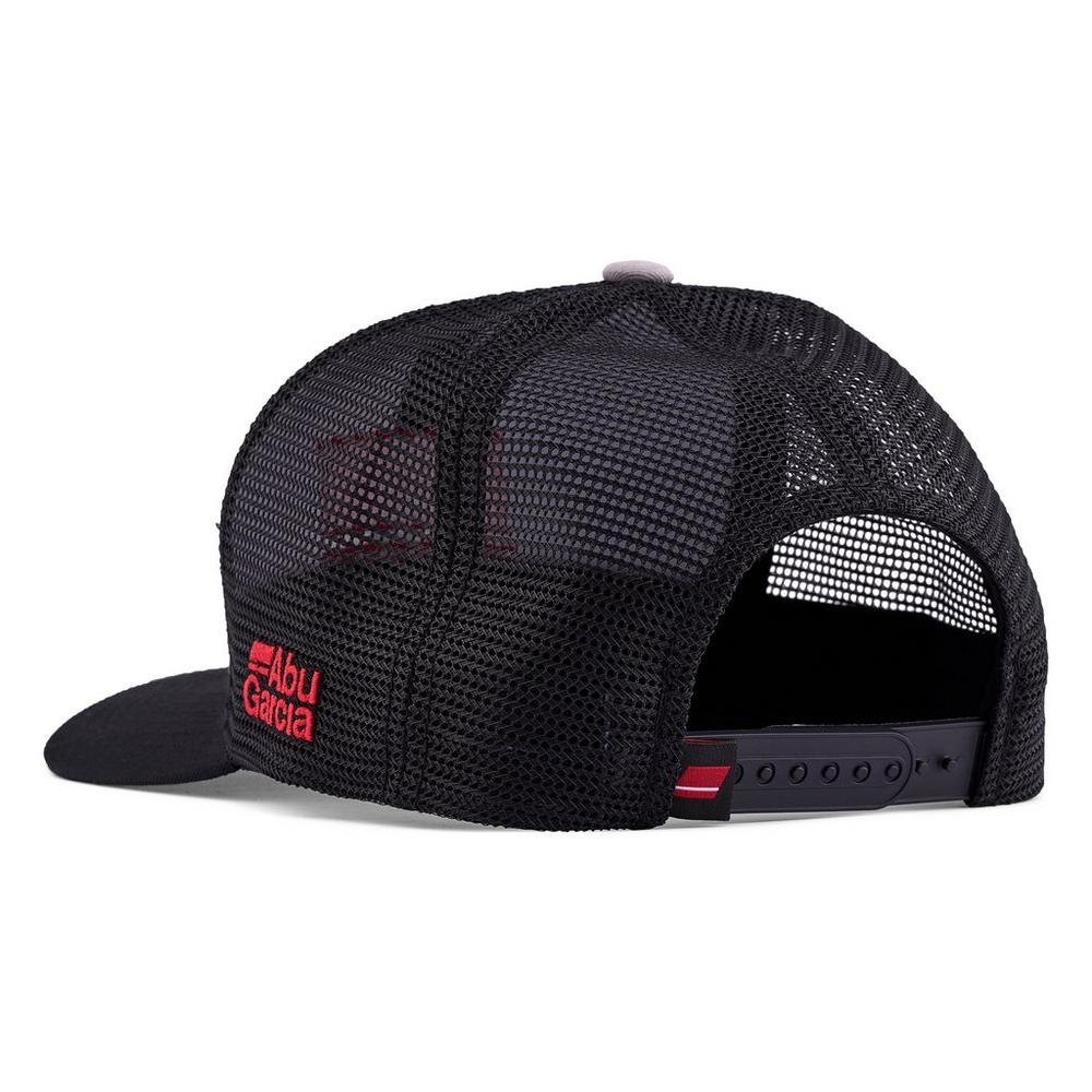 Casquette Abu Garcia Drapeau Trucker Gris Noir