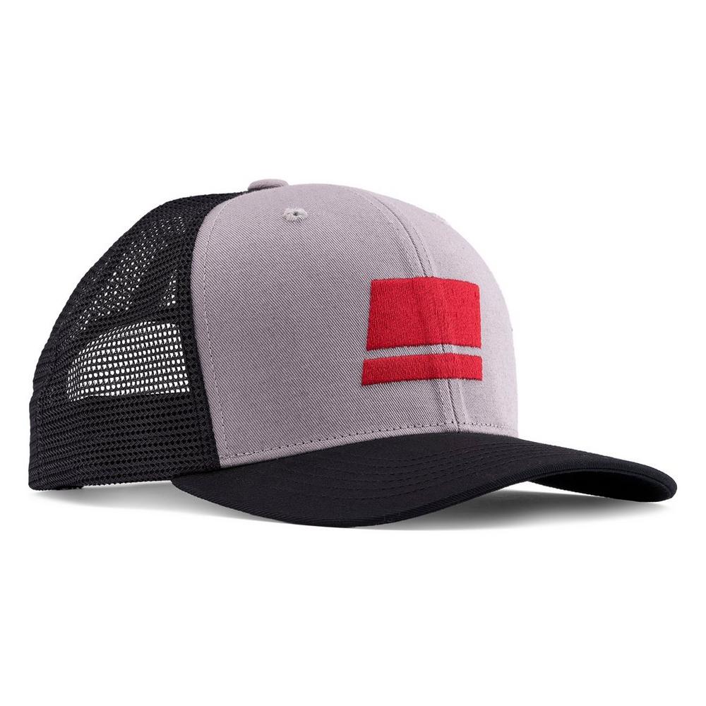 Casquette Abu Garcia Drapeau Trucker Gris Noir
