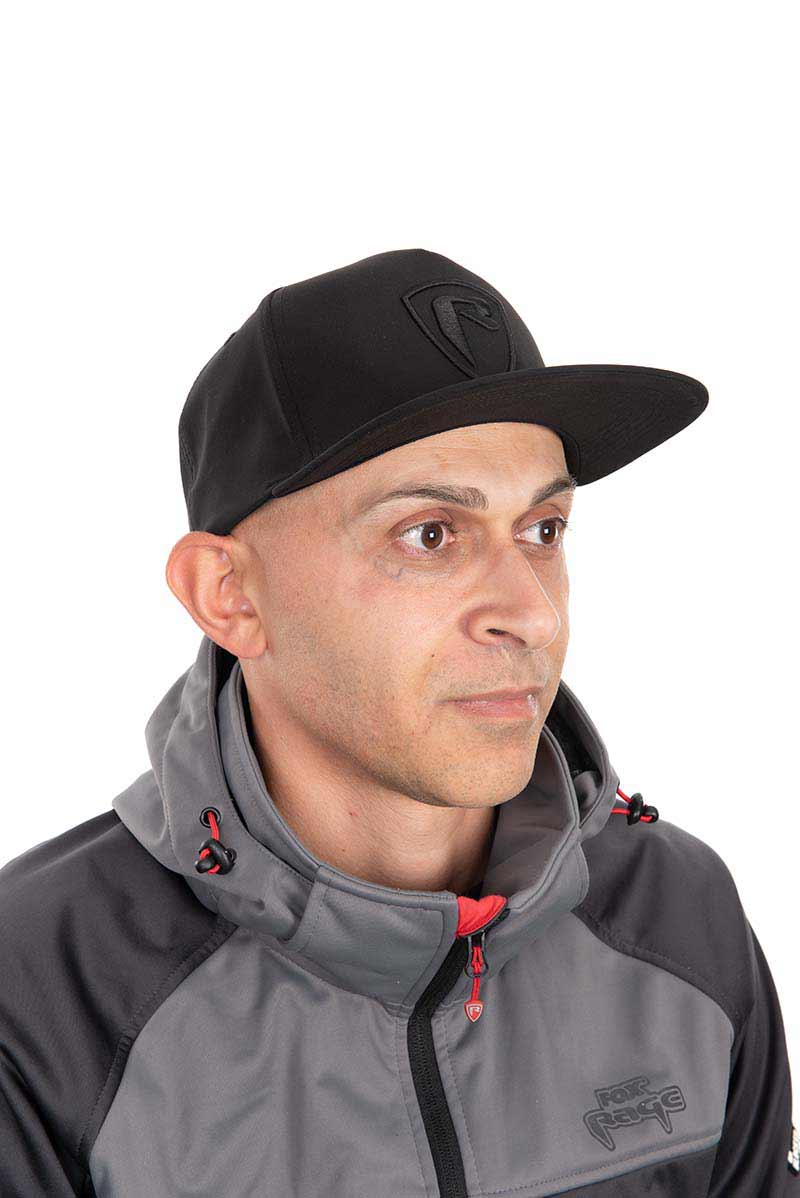 Casquette Fox Rage Bouclier plat Peak} Noir