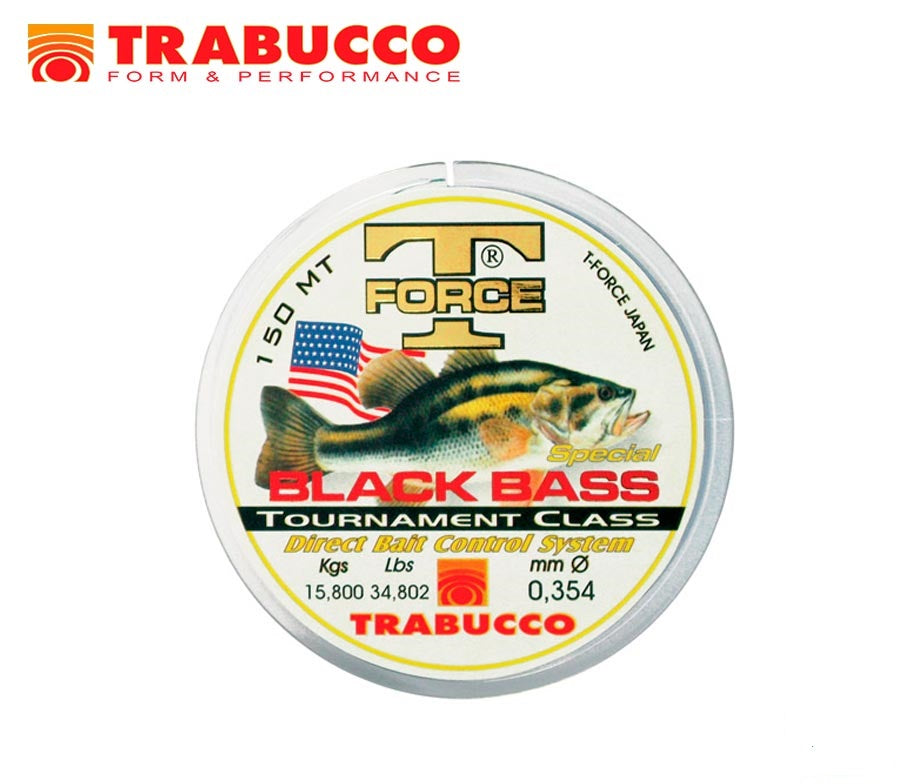 Fil Trabucco T-Force Black Bass 150 m