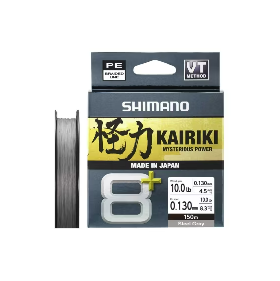 Fil Tresse Shimano Kairiki 8+ Vert 150 m