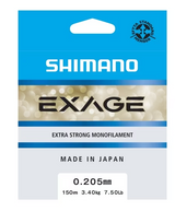 Fil monofilament Shimano Exage Grey 300m