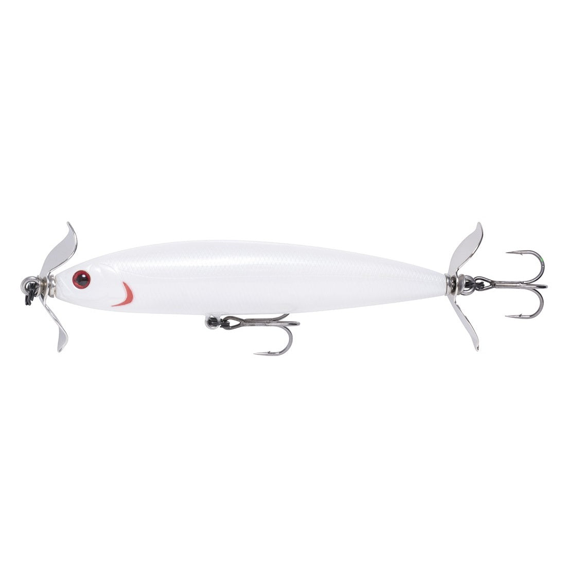 Jerkbait Hart Double Wisher 100 mm blanc nacré